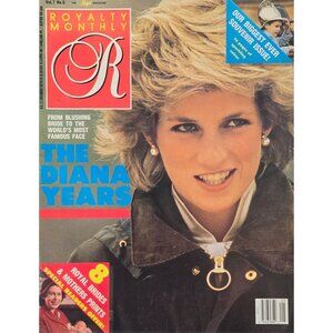 Royalty Monthly Magazine Volume 7 Number 5 The Diana Years 1988 February